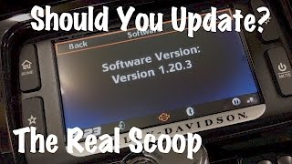 Harley Boom Box Software Update 1203Infotainment System [upl. by Tema]