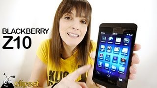 BlackBerry Z10 review análisis Videorama [upl. by Iver]