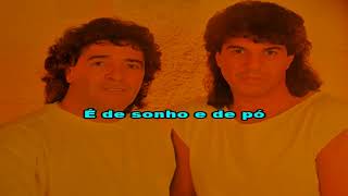 João Mineiro e Marciano  Romaria 1990  karaoke [upl. by Niak997]