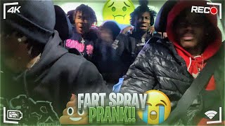 FART SPRAY PRANK ON MY HOMEBOYS🤮HILARIOUS😂MUST WATCH [upl. by Cantlon]