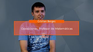 Opiniones MasterD Zaragoza Cristian consigue plaza de Profesor [upl. by Nats]