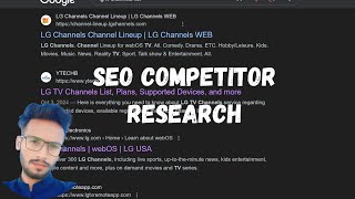 How to Perform a Competitor Analysis in SEO [upl. by Manbahs]