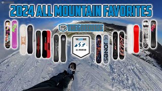 2024 Favorite All Mountain Snowboards from The Good Ride [upl. by Wells481]