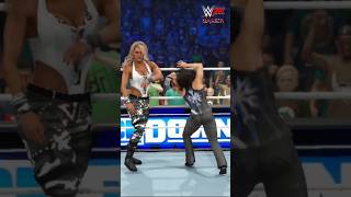 WWE 2K23 — Lacey Evans vs Nikki ASH gameplay [upl. by Atteuqaj]