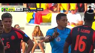 highlight Brazil vs Colombia  Copa America 2024 [upl. by Eceerehs]