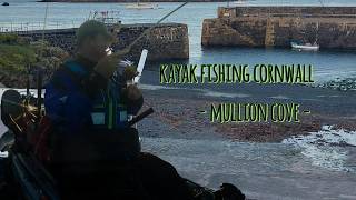 Kayak Fishing at Mullion Cove in Cornwall [upl. by Mroz528]