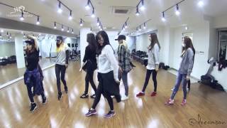 HD MIRROR SNSD  Mr Mr Dance Practice [upl. by Arytas]