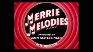 Merrie melodies intro 1943 [upl. by Frodine]