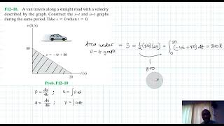 F12–10 Kinematics of a Particle Chapter 12 Hibbeler Dynamics Benam Academy [upl. by Giacinta]