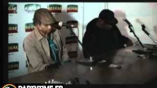 Sly and Robbie interview live at Garance Reggae Festival 2011  by partytimefr [upl. by Auqinahs]