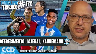 TimeLine Tricolor 176 Calendário briga por lateral oferecimento ao Grêmio Kannemann [upl. by Garibold578]