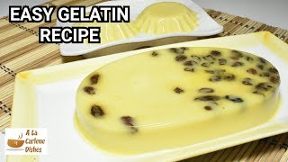 Gelatin Recipe Gelatin Dessert [upl. by Grimaldi824]