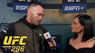 Colby Covington says he wants to make Leon Edwards quit at UFC 296  ESPN MMA [upl. by Ogren605]