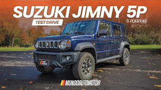 Suzuki Jimny 5 puertas  Manteniendo el legado offroad pero ahora con más capacidad  Test Drive [upl. by Sawyer793]