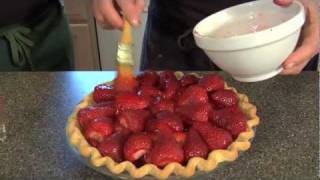 Simple Strawberry Pie [upl. by Pergrim]