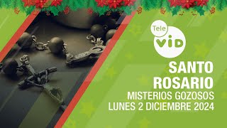 Santo Rosario de hoy 🎄 Lunes 2 Diciembre de 2024 📿 Misterios Gozosos TeleVID SantoRosario [upl. by Germana]