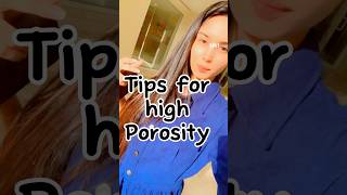 Tips for high porosity hair 👍🏼 haircare hair highporosity aymenzahra [upl. by Heinrik439]