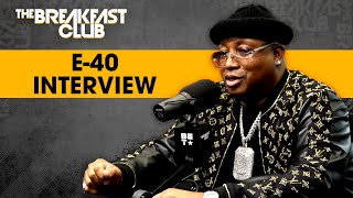 E40 Talks Cook Book New Album Rule Of Thumb Draymond Green BG Feature  More [upl. by Vatsug]