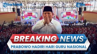 🔴BREAKING NEWS Prabowo Hadiri Hari Guru Nasional Umumkan Gaji Guru ASN Naik dan NonASN Rp 2 Juta [upl. by Melany415]