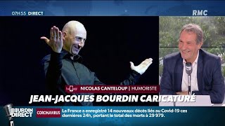 JeanJacques Bourdin se réconcilie avec Nicolas Canteloup en direct sur RMC [upl. by Baruch]