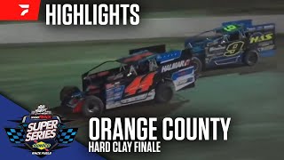 Short Track Super Series Hard Clay Finale at Orange County Fair Speedway  Highlights 102424 [upl. by Mairam603]