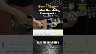 Aku Kau dan Kenanganku  Second Civil  Tutorial Chord Gitar Mudah dan Lirik chordgitar [upl. by Arved]