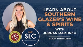 Learn about Southern Glazers Wine and Spirits with Jordan Martinko [upl. by Yacov]