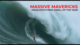 MASSIVE MAVERICKS HIGHLIGHTS Biggest Swell of the Year 12282023 FULL EDIT  Mavericks Awards [upl. by Elegna237]