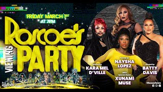 Xunami Muse  Roscoes RuPauls Drag Race Season 16 Viewing Party [upl. by Dwyer371]