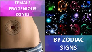 Female erogenous zones according to zodiac signs [upl. by Nachison582]