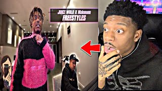 THIS HEAT Juice WRLD Juice X Makonnen Freestyles  REACTION 🔥🔥😳😤 [upl. by Coster]