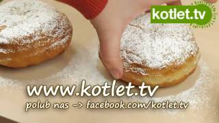 Pączki przepis KOTLETTV [upl. by Paula]