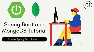 Spring boot and MongoDB  Create Spring boot project 01 [upl. by Shifrah]