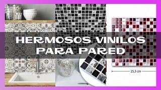 Mejores Azulejos Adhesivos Para Pared  Vinilos y Baldosas Autoadhesivos para Pared de Baño y Cocina [upl. by Irol929]