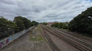 D442 at Scholey st bridge with 4843  man006 007 008 brand new manildra loco s on 12 1024 [upl. by Fabrienne]