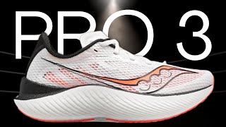 Saucony Endorphin Pro 3 Review  Big Changes [upl. by Gerhard986]