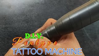 DIY PENTYPE TATTOO MACHINE [upl. by Quinlan]