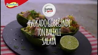 Avokado Göbeğinde Ton Balık Salatası [upl. by Gayleen]