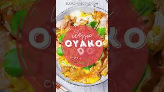 Oyakodon Japanese Chicken and Egg Rice Bowl [upl. by Donavon]