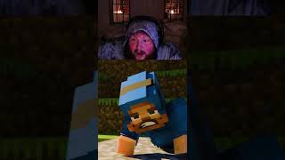 Caseoh Reacts to quotCaseOh Plays Minecraft Animationquot pt3 GibbsonTV shorts caseoh funnyclips [upl. by Kenaz]