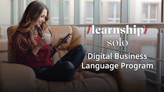 Learnship Solo Online language learning platform [upl. by Jesher639]