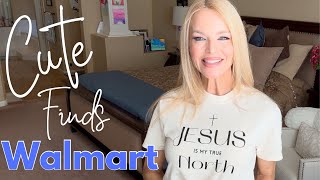 Walmart Try On HaulPretty Styles for Women Over 50Affordable Fashion Finds [upl. by Cedric]