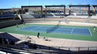 Steffi Graf amp Andre Agassi Hitting at Darling Tennis Center [upl. by Rento]