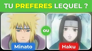 Tu Préfères quel Personnage de Naruto [upl. by Notgnihsaw]