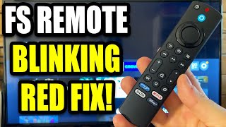 How to Fix Fire Stick Remote Blinking Red  Full Guide [upl. by Mariellen]