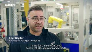 Digital Transformation at Belden’s Manufacturing Plant in Germany [upl. by Greta]