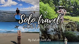 My first SOLO TRAVEL  Tamarindo Costa Rica vlog [upl. by Ebocaj]