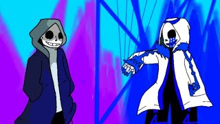 Dust Sans VS ERROR 404Sans Animation [upl. by Etnahs]