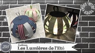 VidéoTuto quotLanternes  Les Lumière de lEtéquot par CoulHeure Papier [upl. by Oraneg511]