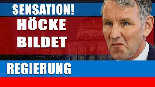 🚨Politisches Beben Höcke bildet Regierung in Thüringen – AmpelPolitiker tritt zurück [upl. by Slocum473]